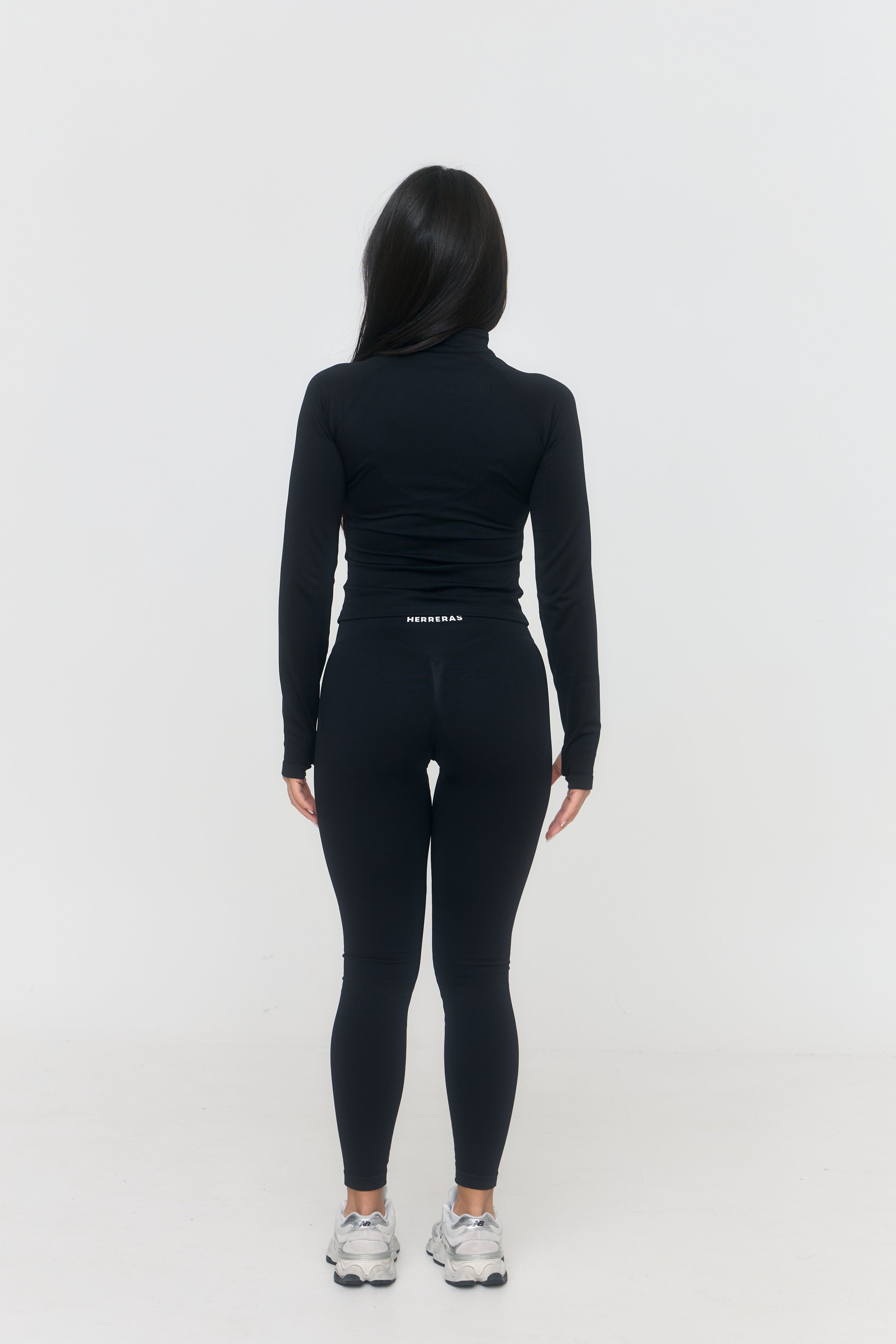 Onyx Zip Sculpt Top