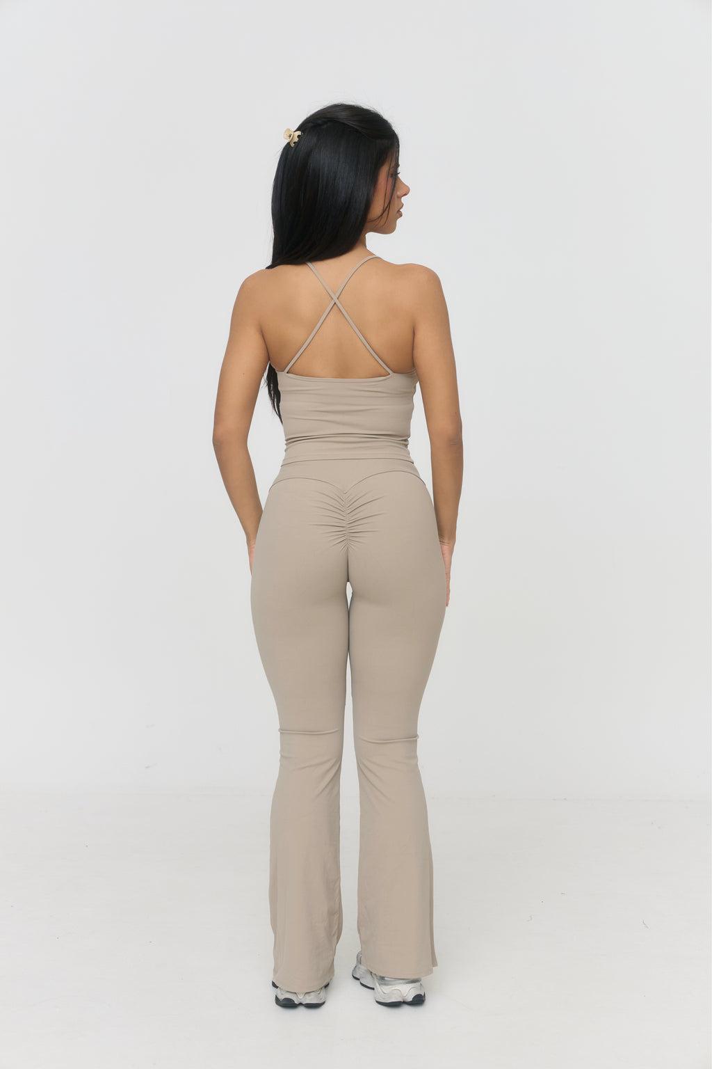 The Stone Sculpt Flare Leggings